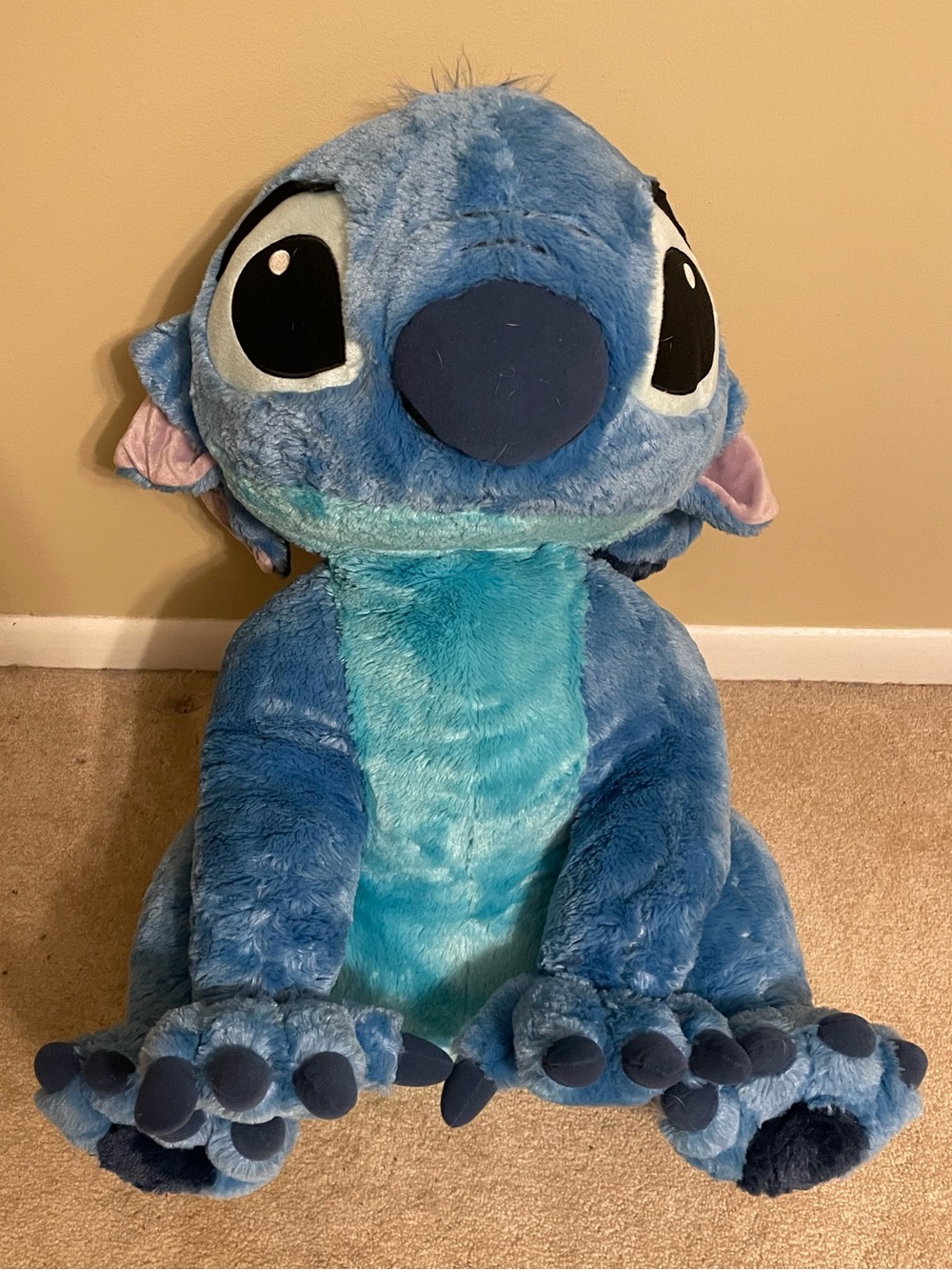 Disney Stitch Plush jumbo extra large 25” authentic Disney parks plushie nwt